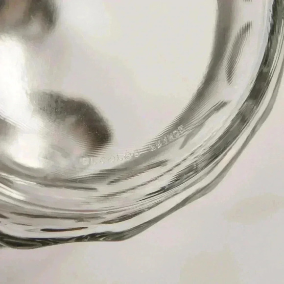 Vintage  Mid Century Modern MCM Metallic Silver Ombre Fade 5 Pc Glass Bowl Set - Picture 8 of 11